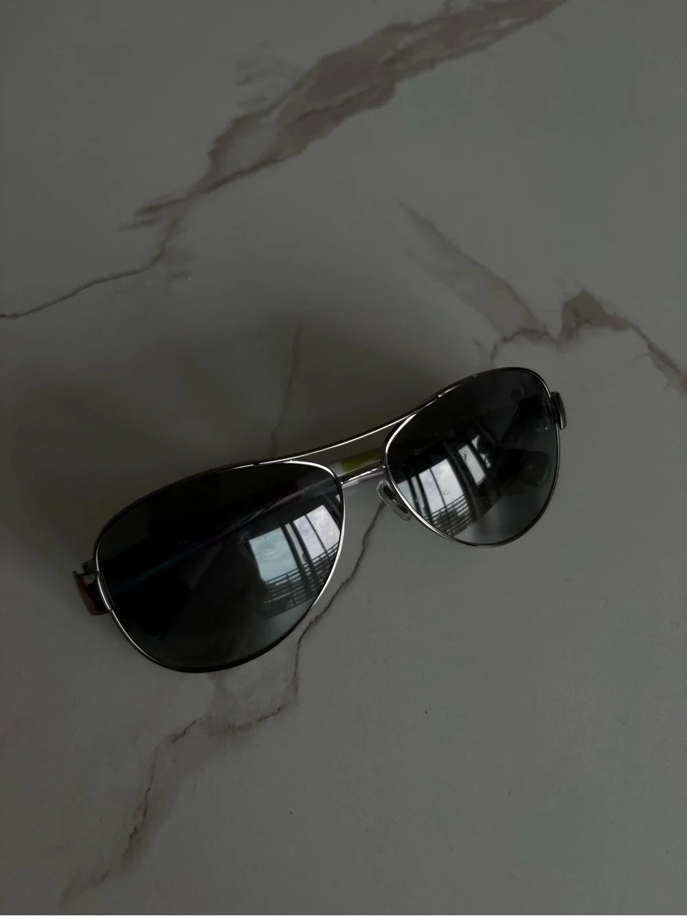 Coach HC 7003 L012 Kristina 9013/T5 silver Pilot Sunglasses 59-13-135